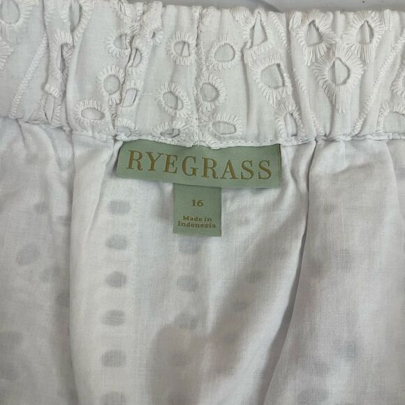 RyeGrass|A-Line|Skirt|100% Cotton|Elastic waistband|With Pockets - Picture 13 of 16